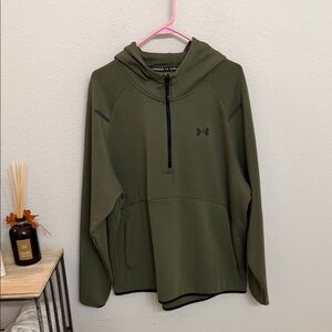 Under Armour Forest 1/2 zip Green Pullover
